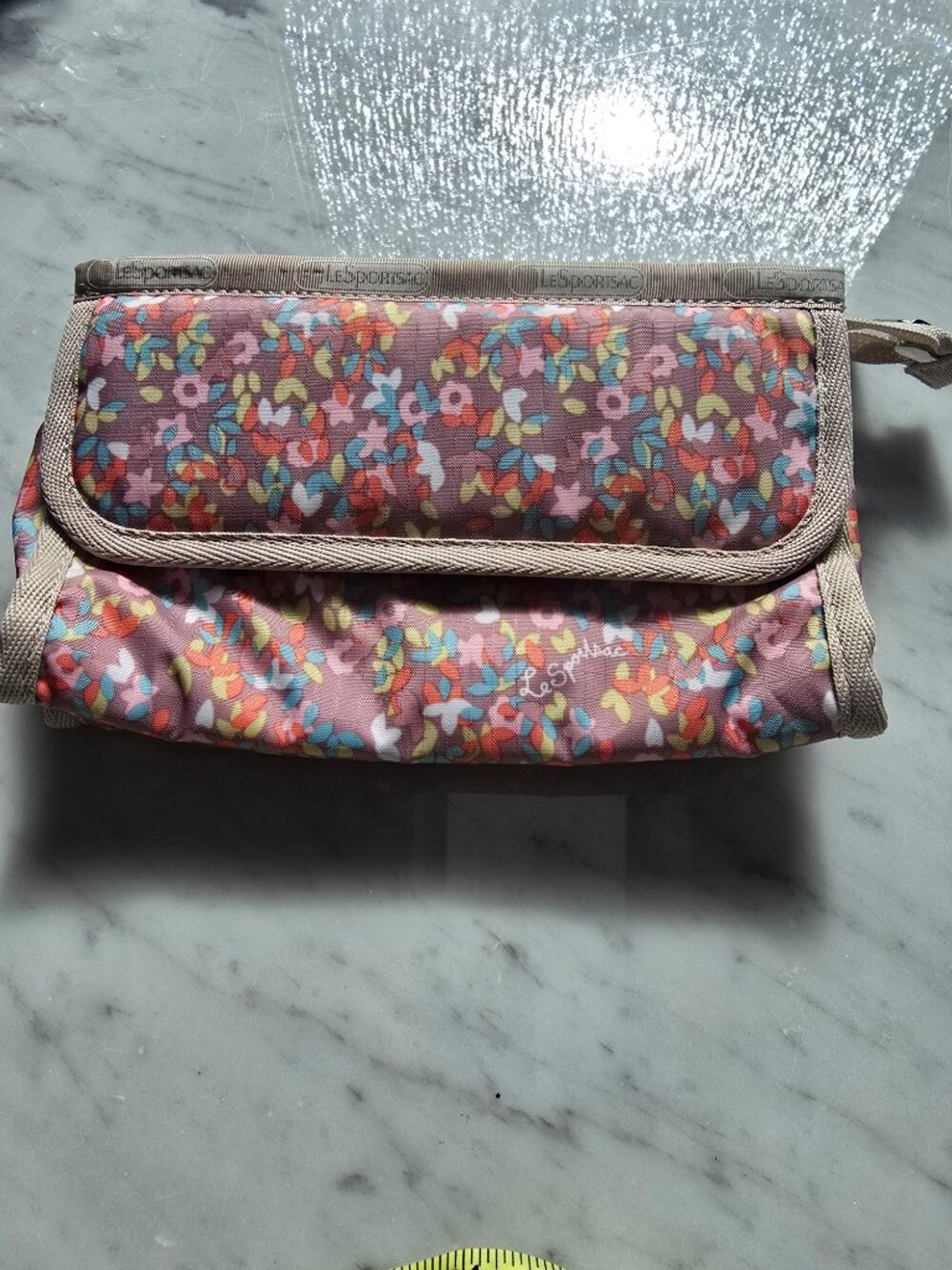 New without Tags LeSportSac Cosmetic Bag with Mirror